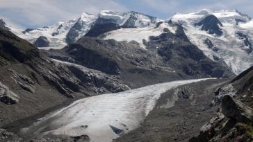 ghiacciaio neve artificiale