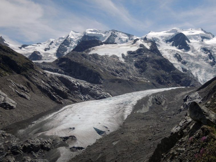 ghiacciaio neve artificiale