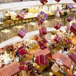 negozianti stagione natalizia