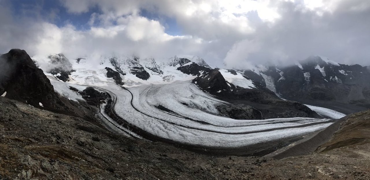 ghiacciaio neve artificiale