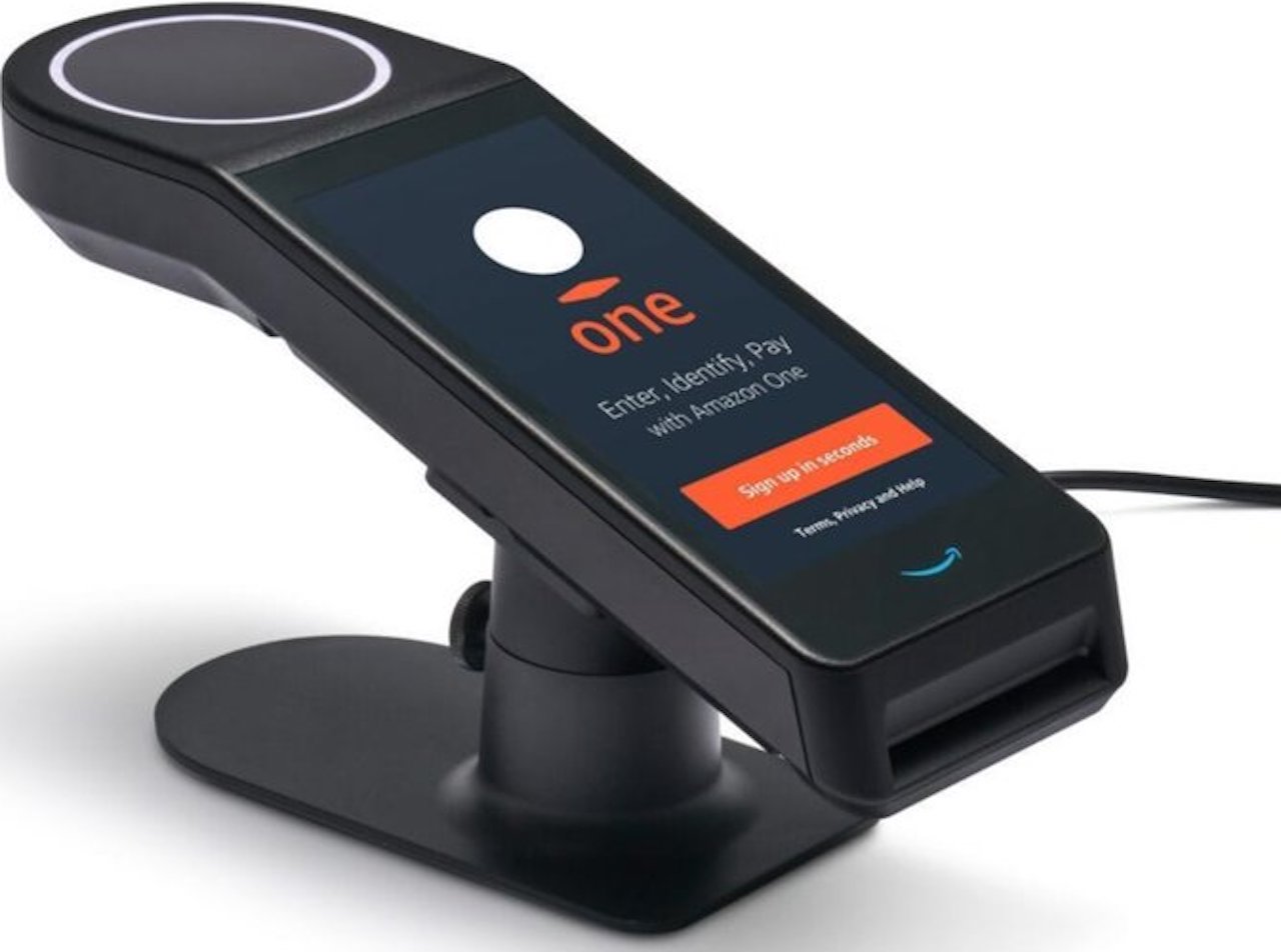 amazon riconoscimento palmare