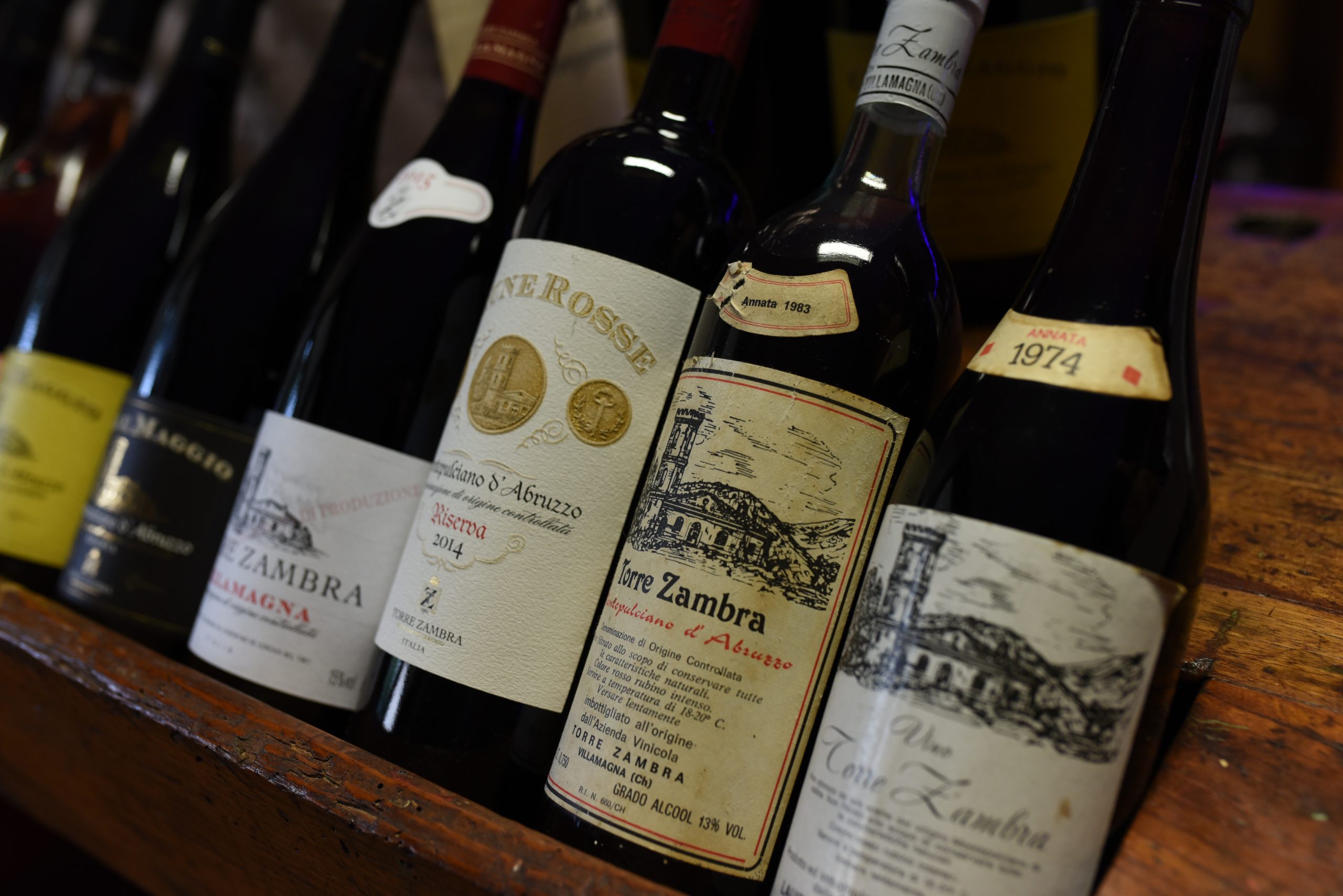Torre Zambra bottiglie