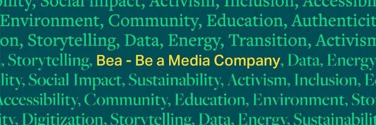 be a media company