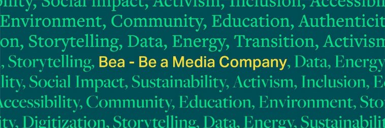 be a media company