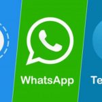 whatsapp telegram signal