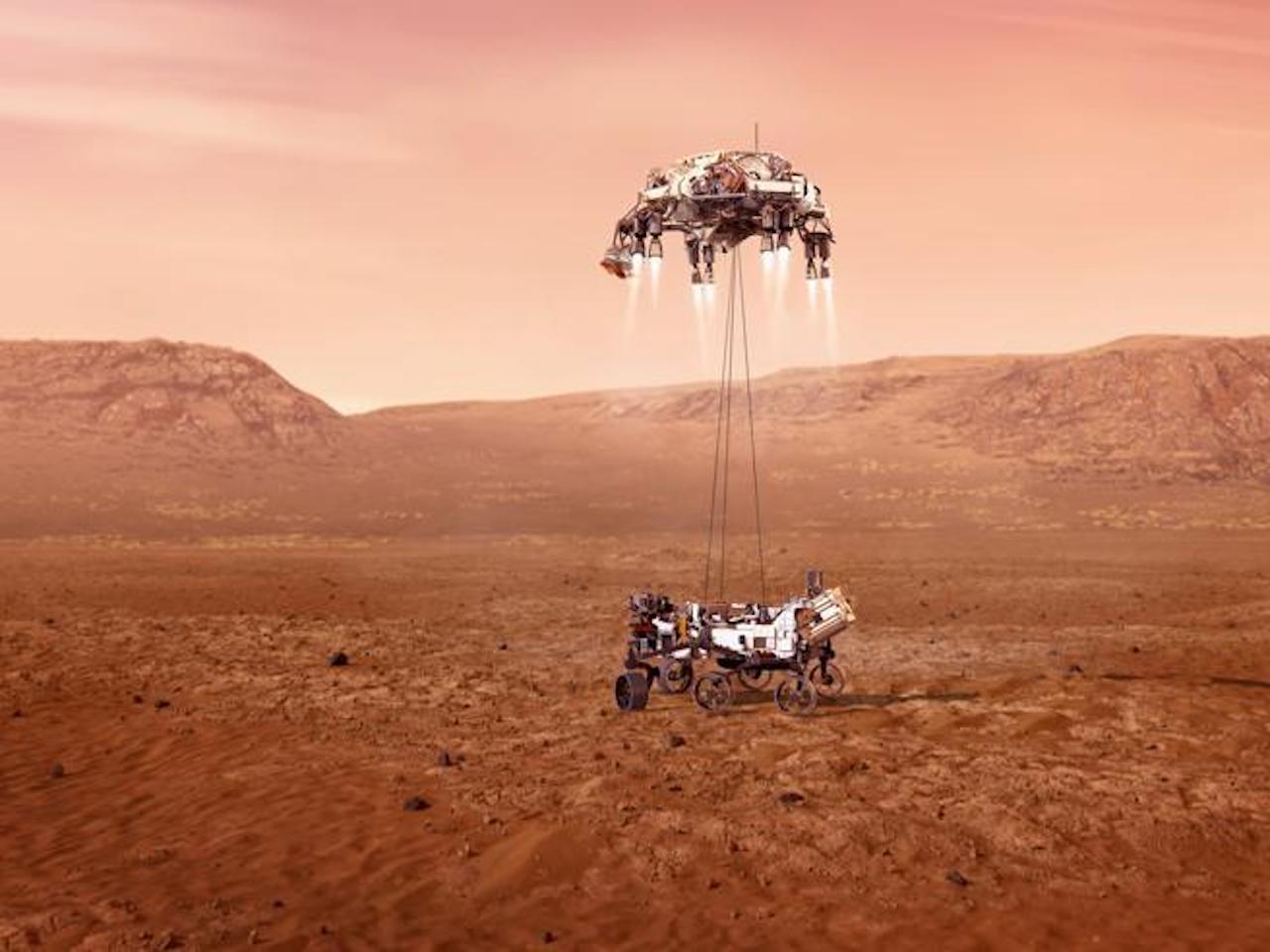 rover perseverance marte