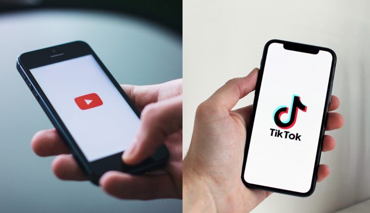 YouTube e TikTok