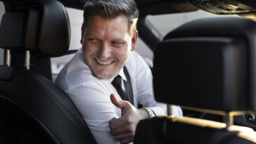 driver dressed elegant costume 1