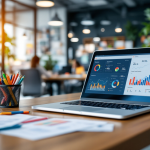 Logo di AOL e Yahoo con elementi di pubblicità digitale