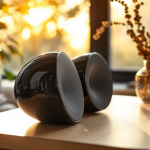Auricolari Bluetooth Beoplay Eleven in un ambiente naturale