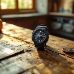 Casio G-Shock DW-5000R-1A in primo piano