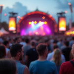 Immagine del Festival di Sanremo 2024 con artisti sul palco