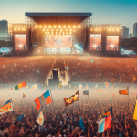 Green Day si esibisce al Corona Capital 2024