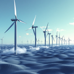 Logo di NTPC Green Energy con grafica verde sostenibile