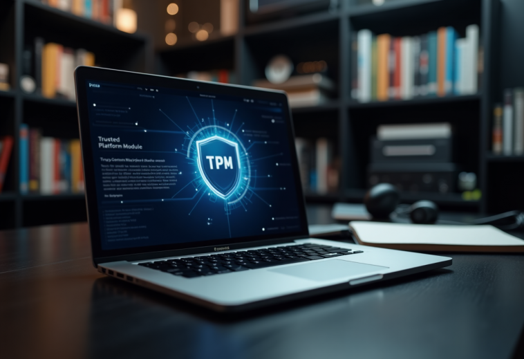 Immagine che rappresenta la sicurezza informatica e il TPM