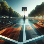 Victor Wembanyama in azione sul campo da basket