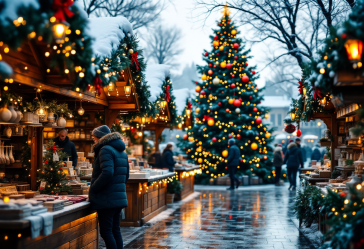 Immagine che rappresenta un amante del Natale e un Grinch
