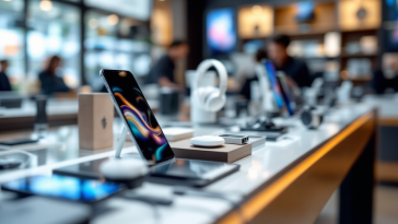 Logo Apple con simbolo della porta Lightning