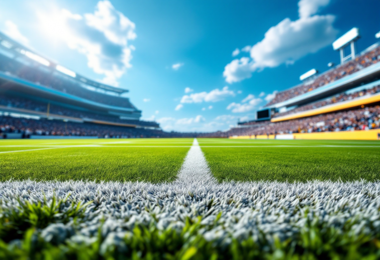 Giocatori di Arkansas festeggiano la vittoria nel Liberty Bowl
