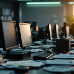 Immagine che rappresenta un attacco informatico in Ucraina