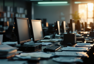 Immagine che rappresenta un attacco informatico in Ucraina