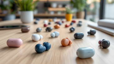 Auricolari HUAWEI FreeBuds Pro 3 in un ambiente moderno