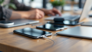 Immagine di un caricatore universale USB-C