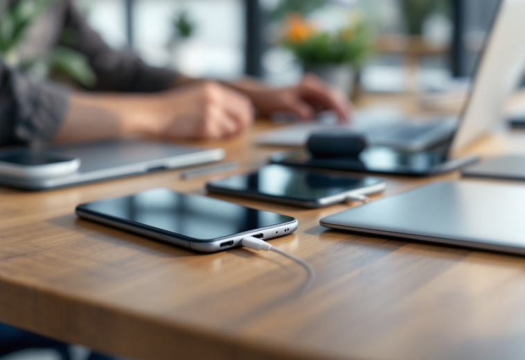 Immagine di un caricatore universale USB-C