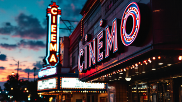 Immagine che rappresenta il cinema del 2024 con innovazioni