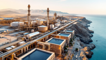 Immagine che illustra la dissalazione nel Mediterraneo