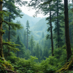 Immagine evocativa della mitologia norrena con divinità