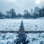 Giocatori di football americano affrontano il freddo a Green Bay