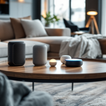 Immagine che illustra la gestione condivisa dei dispositivi smart con Google Home