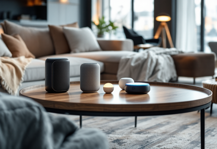 Immagine che illustra la gestione condivisa dei dispositivi smart con Google Home