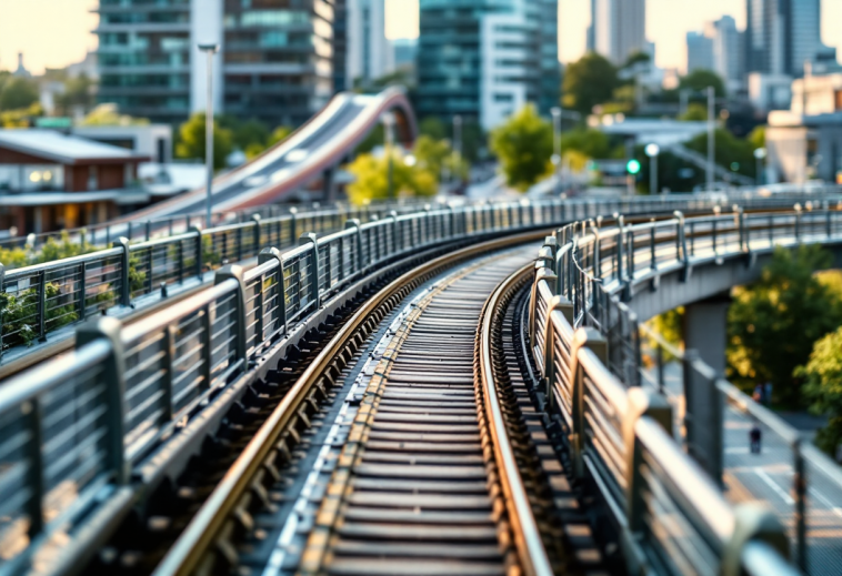 Mappa del nuovo progetto Green Line LRT a Calgary