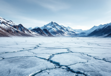 Mappa della Groenlandia evidenziata nella geopolitica