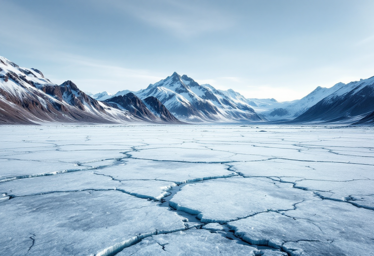 Mappa della Groenlandia evidenziata nella geopolitica