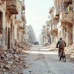 Mappa della Siria con attori della guerra civile evidenziati