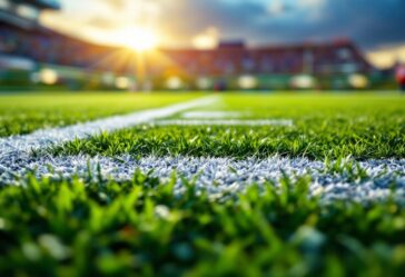 Tifosi appassionati che sostengono la loro squadra di football