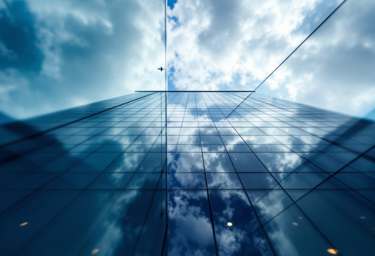 Logo NVIDIA con bandiere di Cina e Stati Uniti