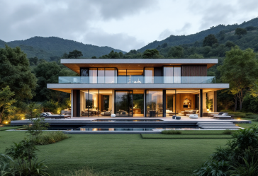 Elon Musk circondato da simboli di ricchezza e spese