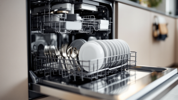 Lavastoviglie moderne con tecnologia avanzata