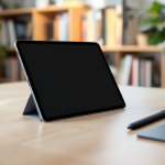 Penna MetaPen A8 per iPad su sfondo bianco