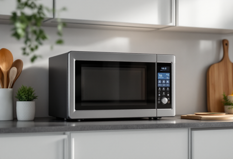 Microonde LG del futuro con display touchscreen avanzato