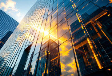 Logo di Microsoft con simbolo di avviso per abuso di posizione dominante