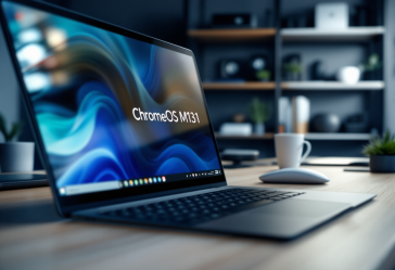 Screenshot delle nuove funzionalità di ChromeOS M131