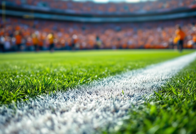 Giocatori dei Packers in azione durante una partita