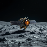 Immagine della Parker Solar Probe in avvicinamento al Sole