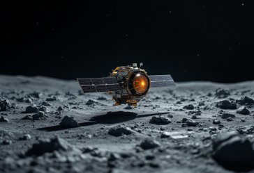 Immagine della Parker Solar Probe in avvicinamento al Sole