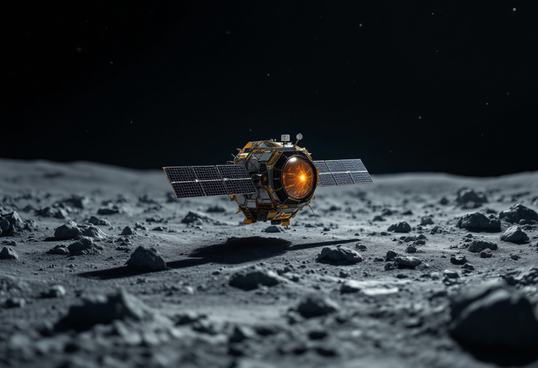 Immagine della Parker Solar Probe in avvicinamento al Sole